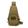 Lure Men's multi-functional tactical chest bag, outdoor sports bag with water bottle case, waterproof nylon single-shoulder crossbody bag Application Scenario